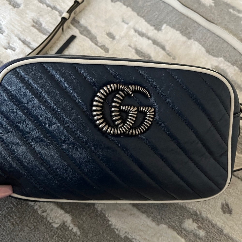 Authentic Gucci Marmont- Rare Blue